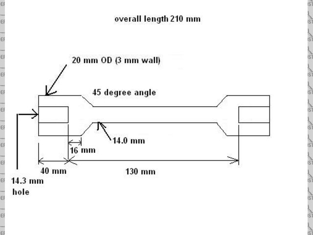 steering couling dimensiones